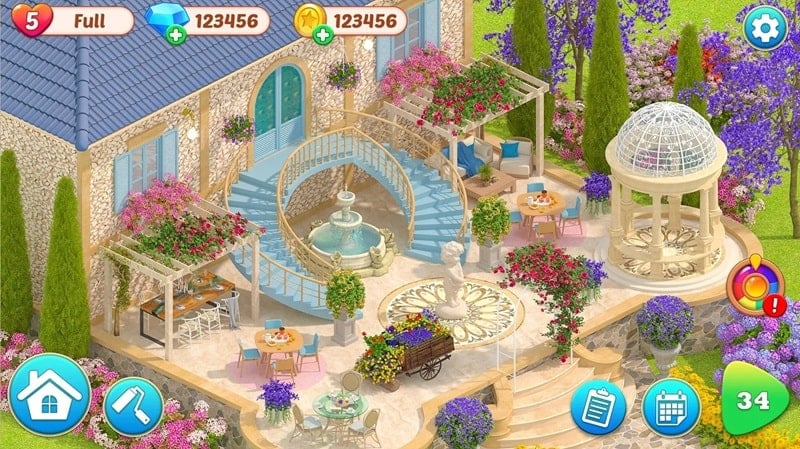 3D Garden Design 120 (Unlimited money)