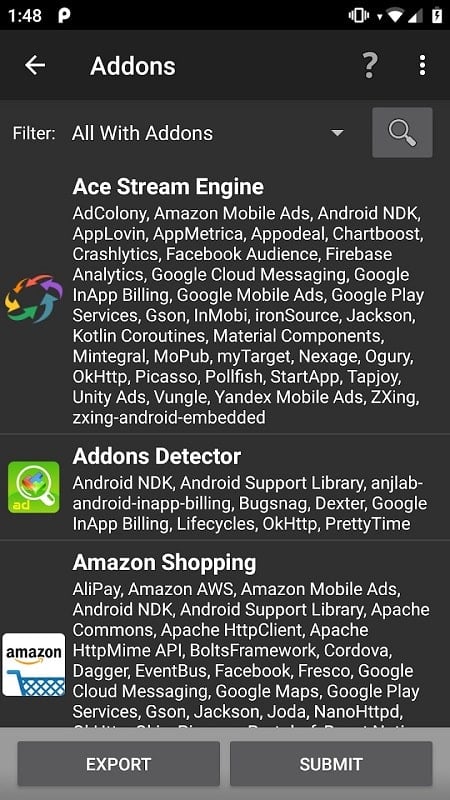 Addons Detector 3.96 (Donate)