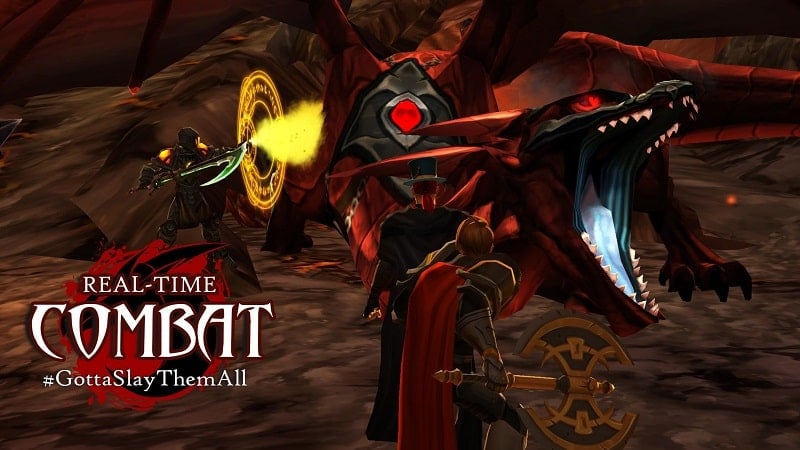 AdventureQuest 3D MMO RPG 1.145.3 (Menu/Unlimited jump, fast speed)
