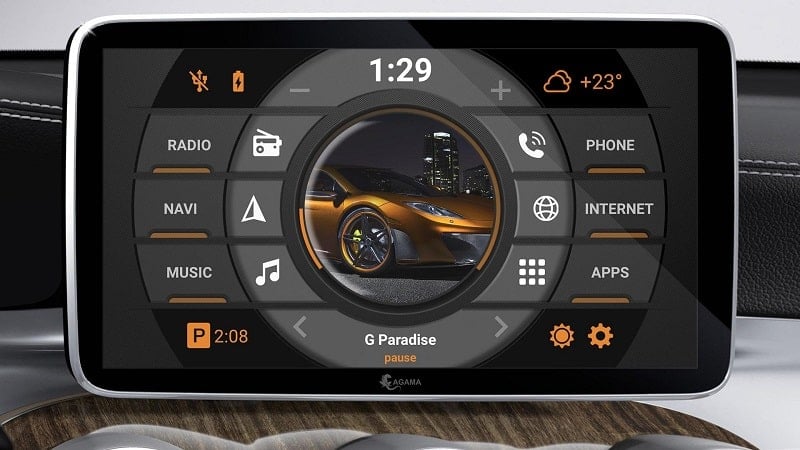 AGAMA Car Launcher 4.0.9 (Unlocked Premium)