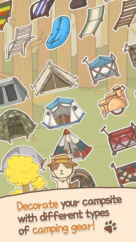 Animal Camping 1.24.2 (Unlimited money/Resources)