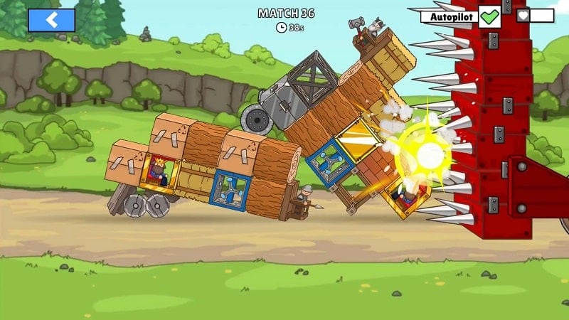 AutoWar 1.34 (Menu/Unlimited Money)