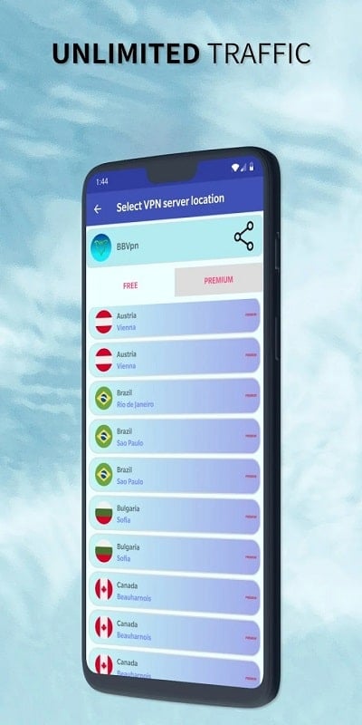 BBVpn VPN 4.4.7 (Unlocked Premium)