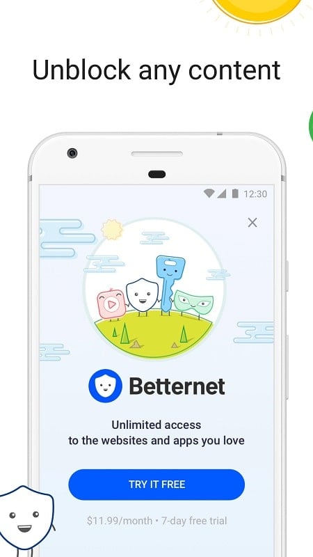 Betternet Hotspot VPN 8.2.0 (Premium unlocked)