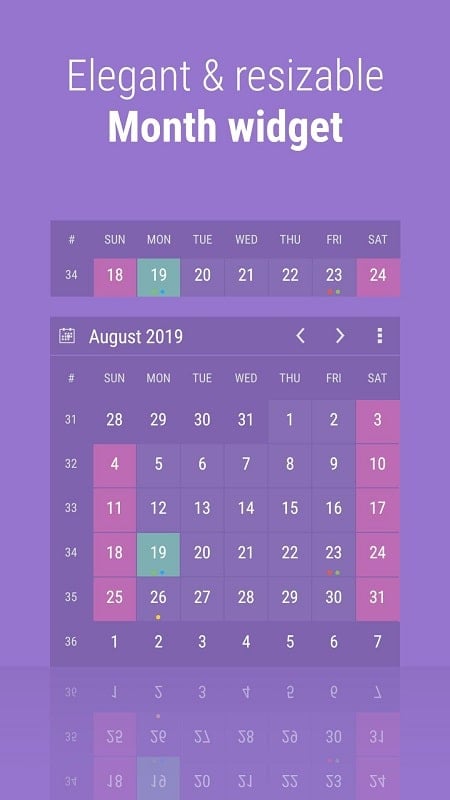 Calendar Widget: Month/Agenda 2025.04.24-210 (Unlocked Pro)