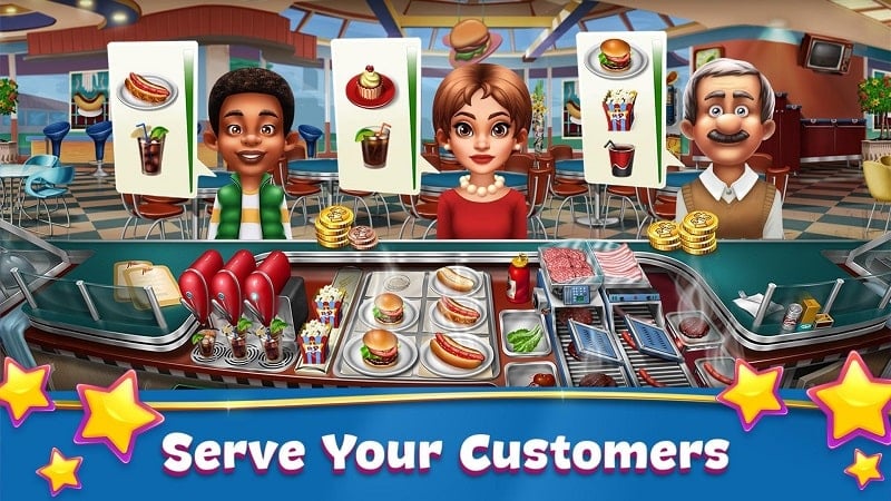 Cooking Fever 24.0.1 (Unlimited money)