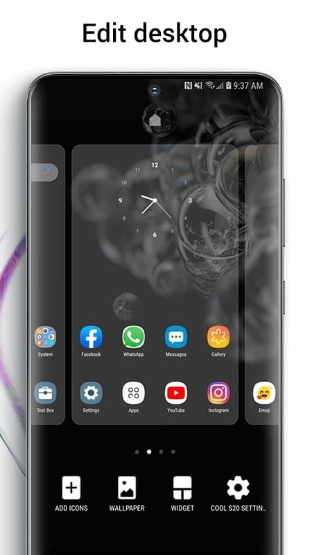 Cool S20 Launcher Galaxy OneUI 5.0 (Prime Unlocked)