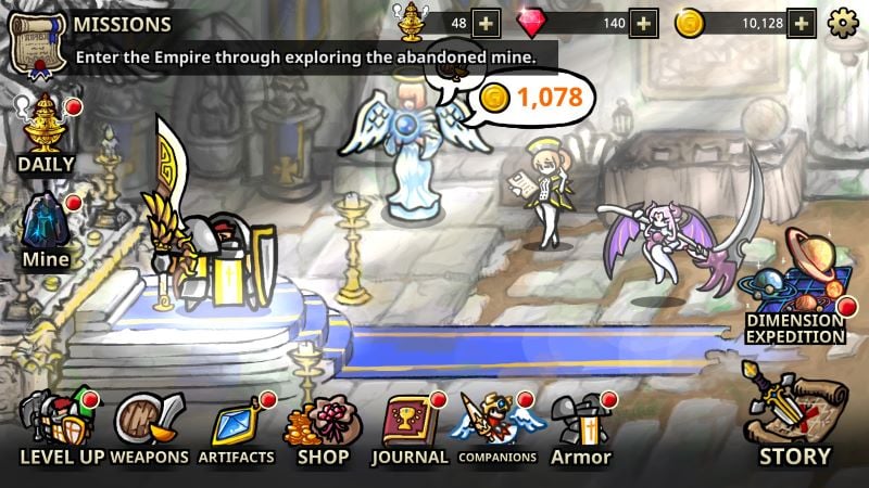 Counter Knights 1.4.23 (Unlimited money/Resources)