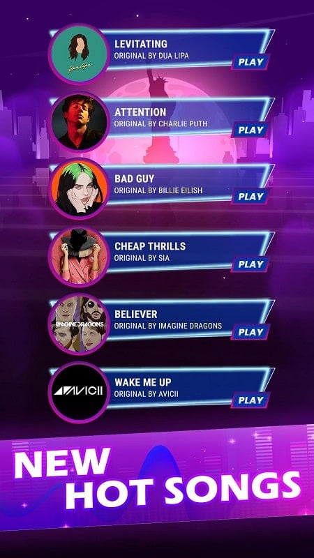 Dancing Sky 3 2.2.1 (Unlimited money, unlocked songs)