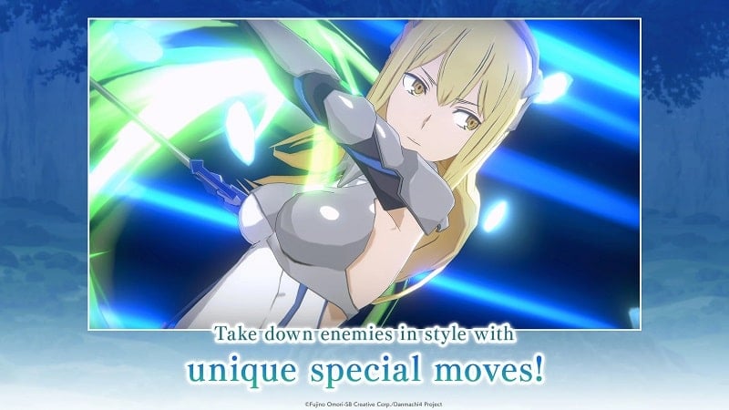 DanMachi BATTLE CHRONICLE 2.8.0 (Menu/God/Damage/Defense Multiplier)