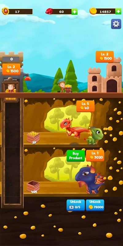 Dragon Paradise City Idle 1.0.07 (Unlimited Gold/Diamonds)