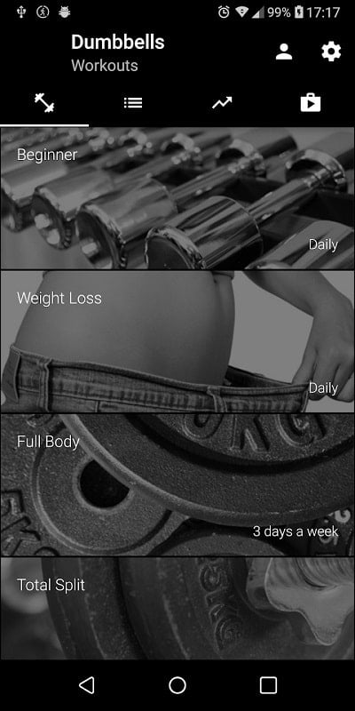 Dumbbell Home Workout 5.06 (Premium Unlocked)