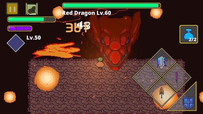 Dungeon Quest Action RPG 1.39 (Unlimited money)