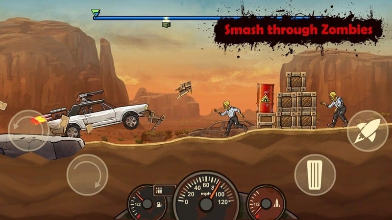Earn to Die Rogue 1.11.161 (Unlimited money/Free upgrades)