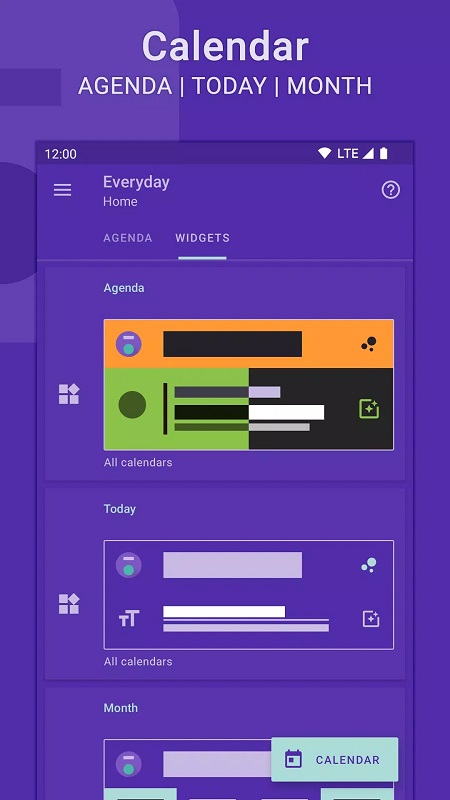 Everyday – Calendar Widget 18.5.0 (Unlocked Pro)