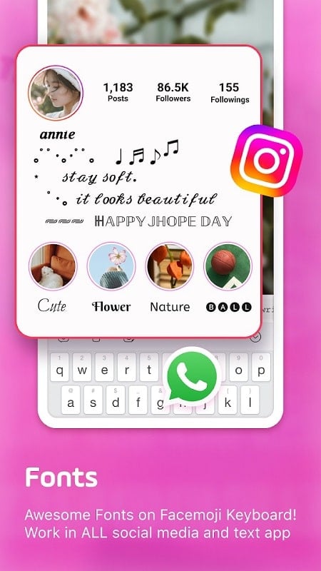 Facemoji Keyboard 3.5.3.2 (VIP Unlocked)