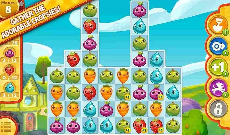 Farm Heroes Saga 6.63.14 (Unlimited moves)