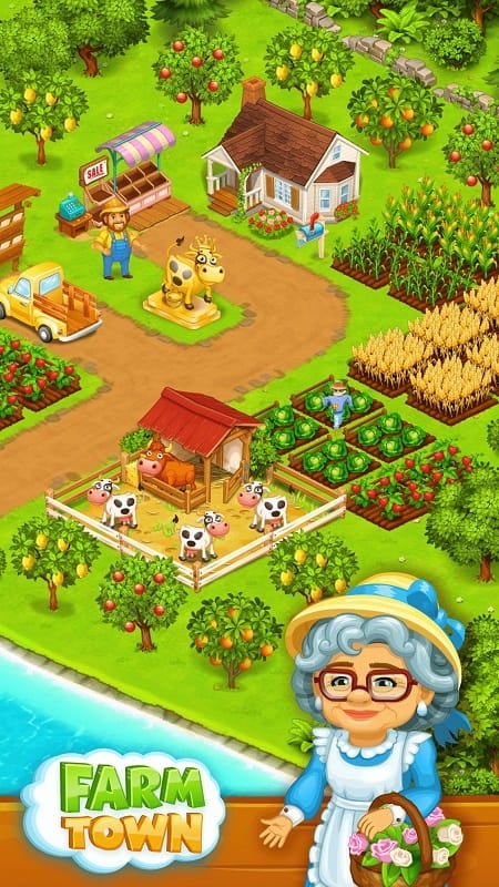 Farm Town 4.36 (Unlimited money)