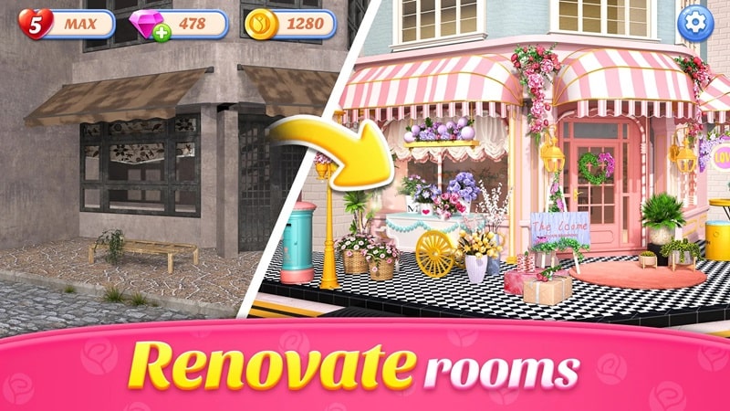 Flower Shop Makeover 6.0.0 (Unlimited Money)