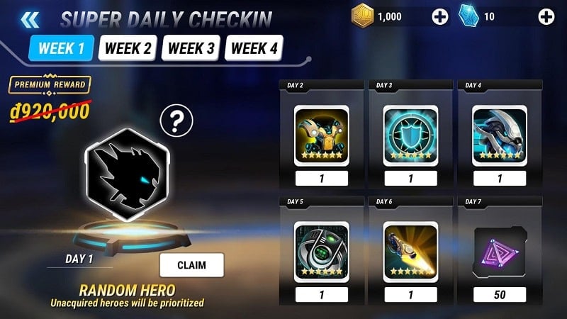 Heroes Infinity Premium 1.37.38 (Menu, Unlimited money)