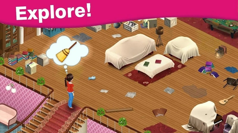 Home Cafe 100.0 (Unlimited money, stars)