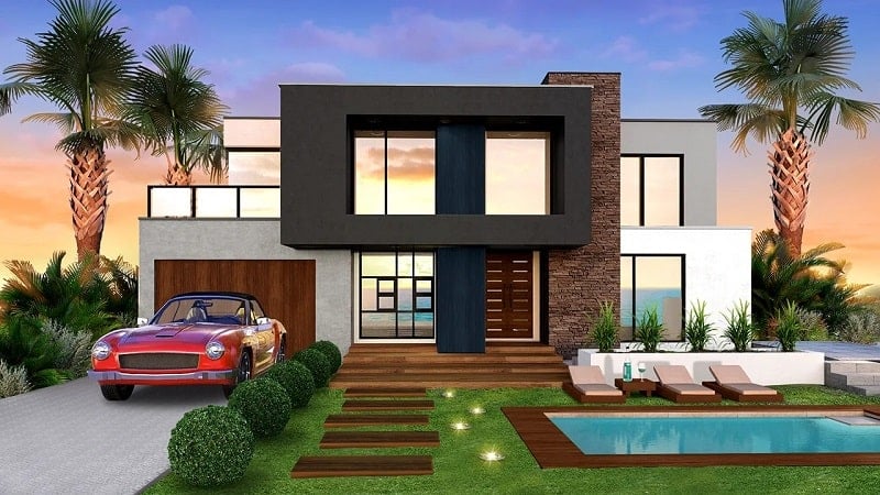 Home Design: Caribbean Life 2.3.35 (Menu, Unlimited Moves/Lives)