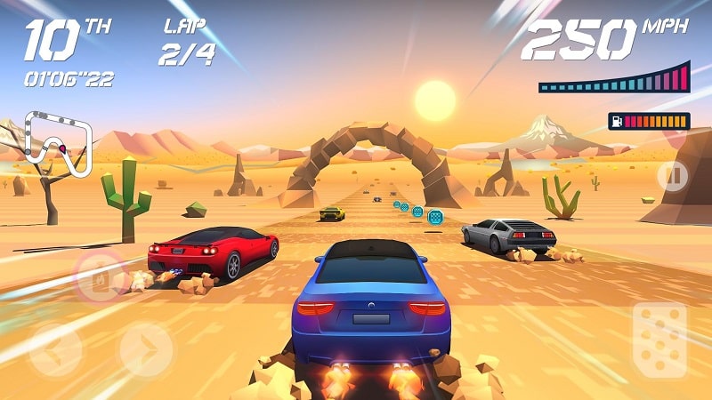 Horizon Chase 2.6.9 (Unlocked IAP, skins)