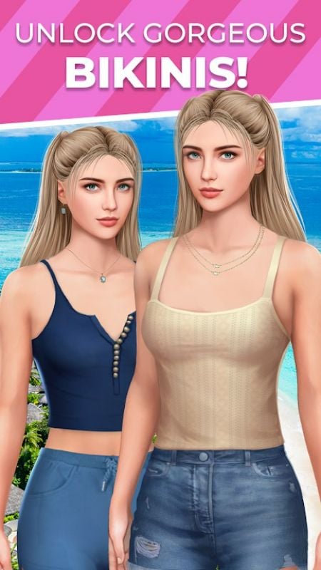 Hot Island: Interactive Story 1.1.8 (Menu/Unlimited Money/Ticket)