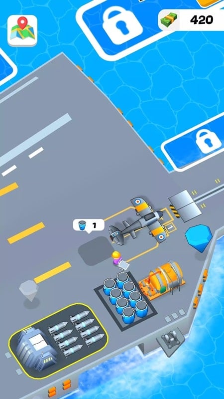 Idle Aircraft Carrier 0.5.6 (Unlimited Money)