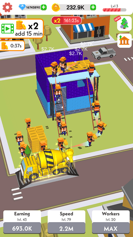 Idle Construction 3D 2.32 (Unlimited Money)