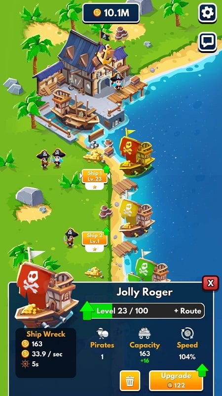 Idle Pirate Tycoon 1.16.0 (Unlimited money)