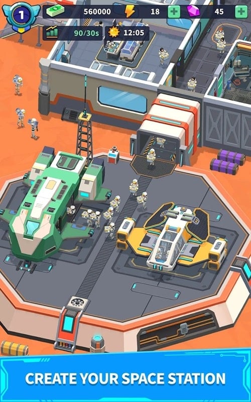 Idle Survivor Space Odyssey 1.1.5 (Unlimited Money)