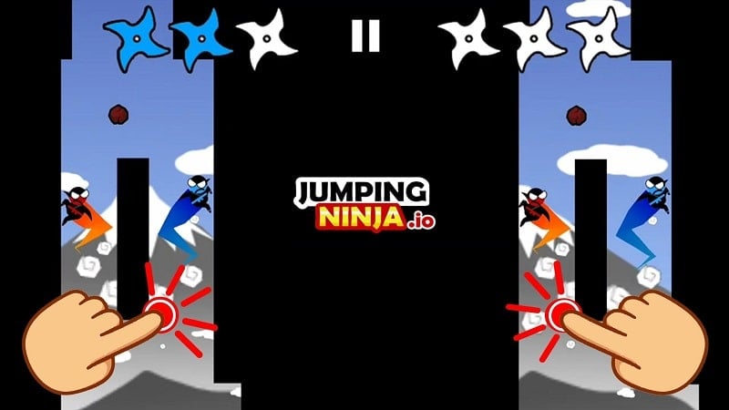 Jumping Ninja 2 Player Games 4.1.11 (Unlimited money)