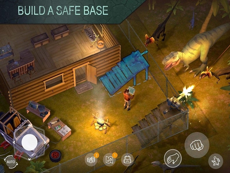 Jurassic Survival 2.7.3 (Free craft)