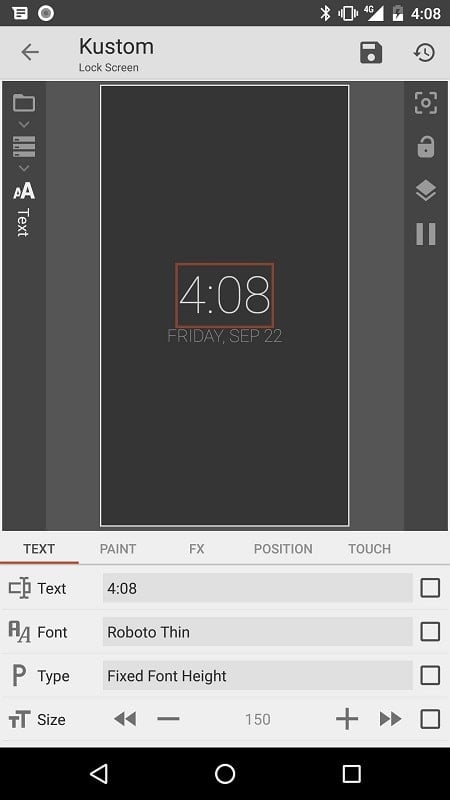 KLCK Kustom Lock Screen Maker 3.78b512316 (Unlocked Pro)