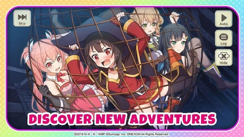 Konosuba: Fantastic Days Japan 5.11.0 (Menu, Damage/Defense)