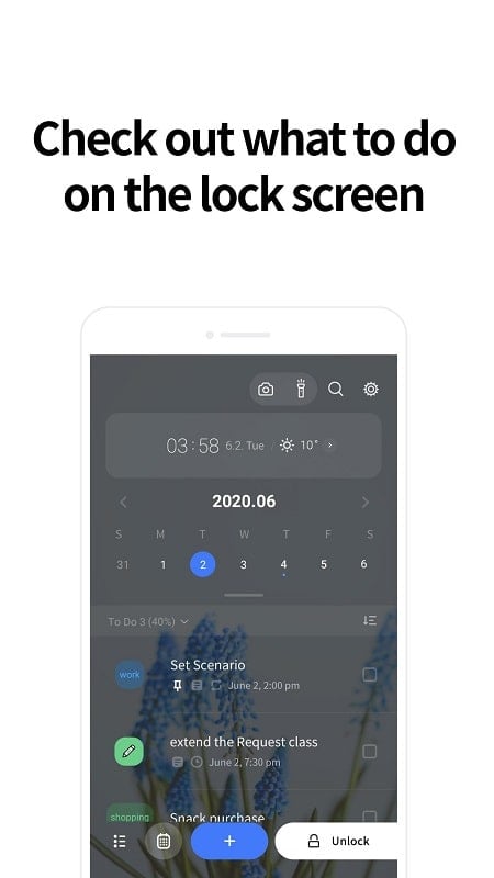 LockScreen Calendar – Schedule 2.0.41 (Unlocked Pro)