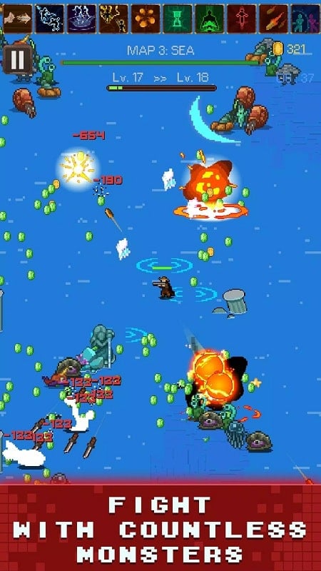 Magic Pixel Survival 1.27 (Menu/Unlimited money/God mode/One hit)