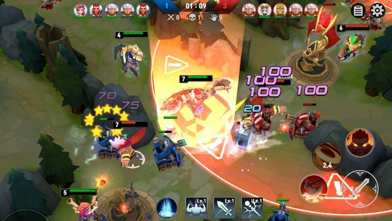 Masters Moba League 1.14 (Neutralize the enemy)