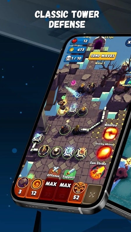 Maze Defenders – Tower Defense 2.4.80 (Free Building Upgrade)