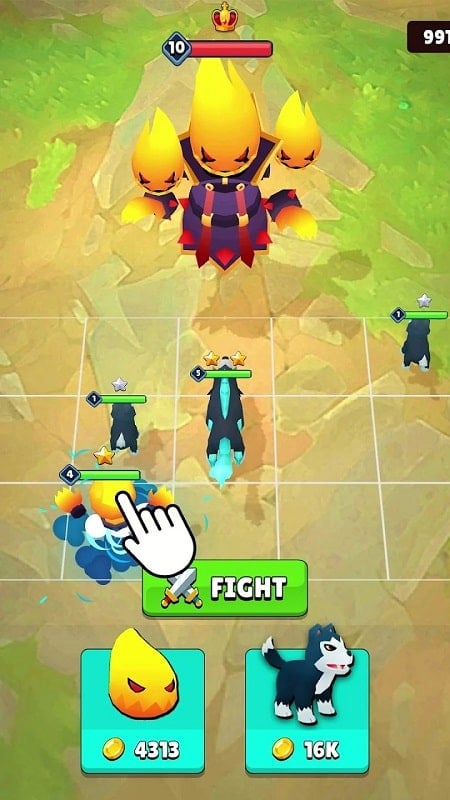 Merge Battle Tactics 43 (Menu/Unlimited money)