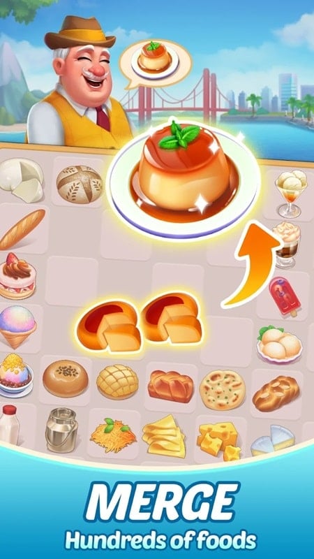 Merge Food 1.0.21 (Menu/Unlimited Energy)