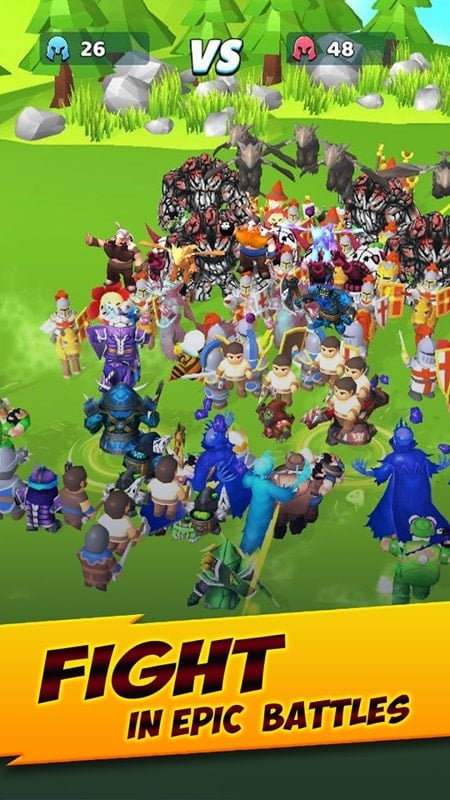 Merge Legions 1.39.0 (Menu/Unlimited Currency)