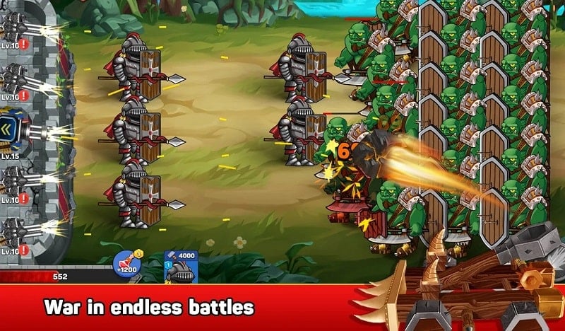Monster Defender 5.5.1 (God mode)