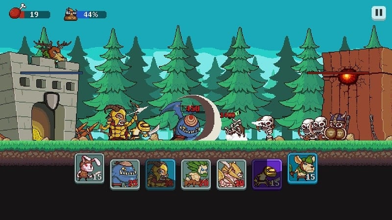 Monsters War: Epic TD Strategy 2.0.4 (Unlimited Spin/High money)