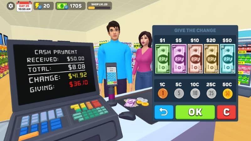 My Supermarket Simulator 3D 1.9.4 (Unlimited money/Energy)
