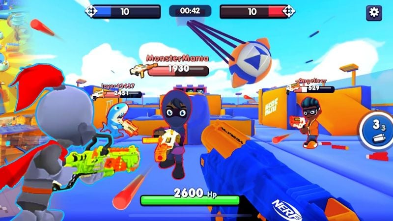 NERF: Superblast 1.14.8 (Unlimited ammo,No Reload, No recoil)