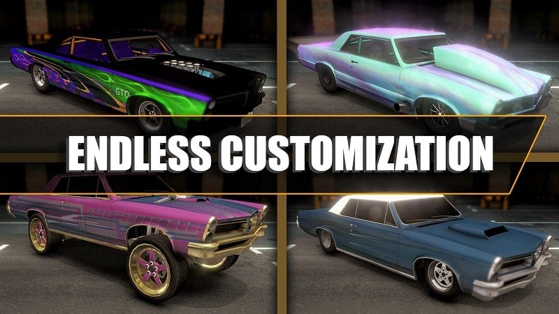 No Limit Drag Racing 2 2.2.2 (Unlimited money/Free shopping)