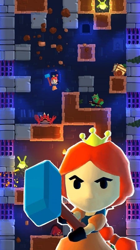Once Upon a Tower 47 (Menu, God mode/Unlimited revives, bombs)