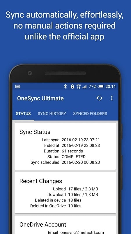 OneSync 7.2.7 (Ultimate Unlocked)